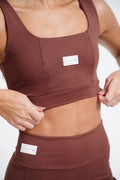 Top atlhetic marrom